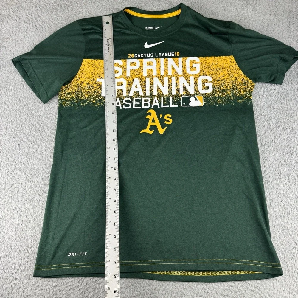 Nike Oakland Athletics Spring Training Dri Fit Shirt 2018 Cactus League Green‎ M
